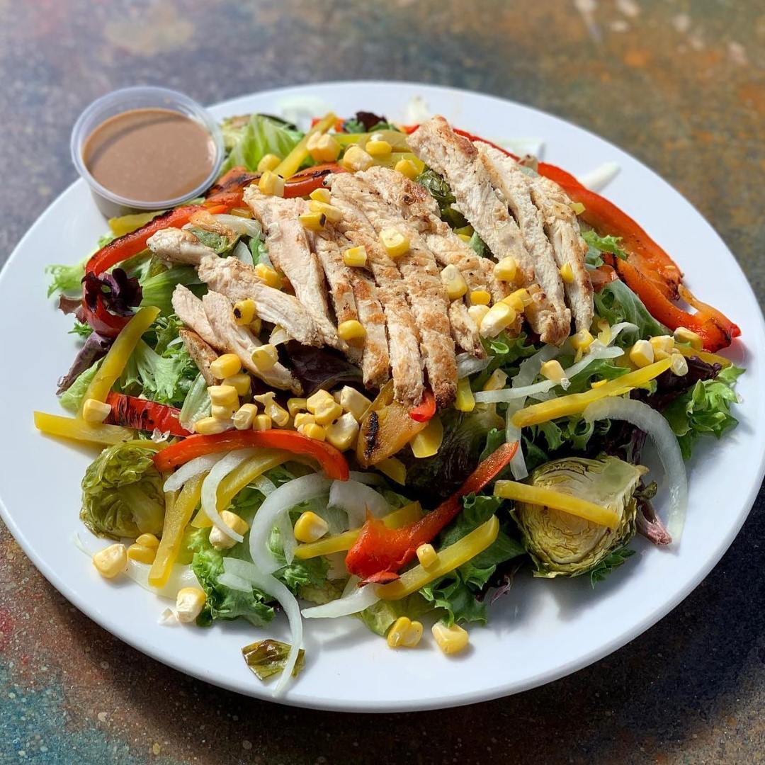 Chicken & Roasted Veggie Salad